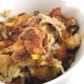 Bread Stuffing with Mushrooms and Bacon Recipe