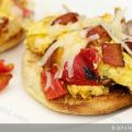 Roasted Red Pepper, Bacon and Egg McMuffins for[...]