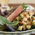 Grilled Tuna with White Bean and Charred Onion[...]