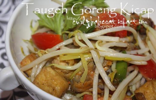 Recipe Taugeh Goreng Kicap