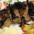 Roasted Pork Loin With Blackened Onions and[...]