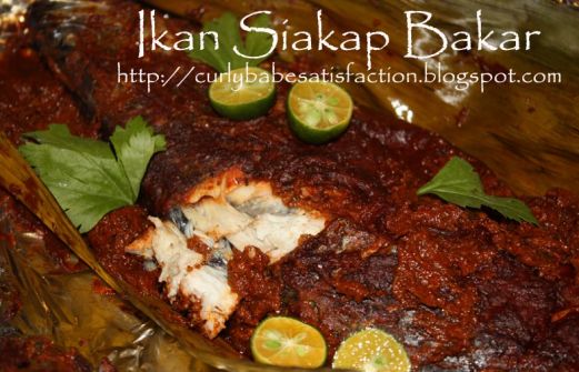 Recipe Ikan Siakap Bakar