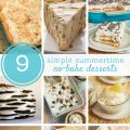 9 Simple Summertime No-Bake Desserts