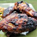 Chicken Wings With Bourbon-Molasses Glaze