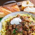 Pot Roast Beef Stroganoff