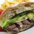 Roast Beef Sandwich with Spicy Mayo and Avocado
