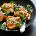 Honey Sriracha Chicken Thighs