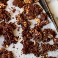 Chocolate Almond Ginger Bark
