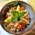 Quinoa Salad with Lime + Fresh Mint