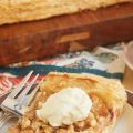 Cream Cheese-Filled Pear Tart