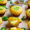 Honey Jalapeno Cornbread Muffins