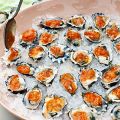 Oysters on the Half-Shell with Grilled Garden[...]