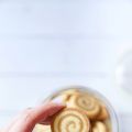 Coffee Pinwheel cookies