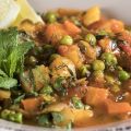 Peas in Tomato Sauce