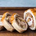 Cranberry Apple Stuffed Pork Loin
