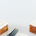 Vegan Carrot cake with coconut frosting