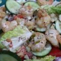 Popcorn Shrimp Salad