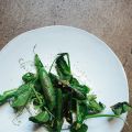 Blistered Peas with Crème Fraîche and Poppy[...]
