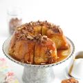 Caramel Pecan French Toasted Angel Food Cake