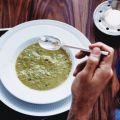Roasted Asparagus Soup with Spring Herb[...]