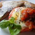 Baked Eggs in Tomato Cups