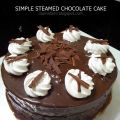 Simple Steamed Chocolate Cake (A Keeper)
