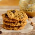 Caramel Chocolate Chip Oatmeal Cookies