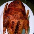 Roast Goose With Wild Rice-Chestnut Stuffing