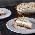 Christmas almond tart