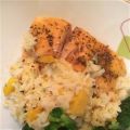 Baked Salmon with Tropical Rice