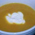 Butternut Squash Soup With Cider Cream