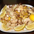 Calamari, Scallops and Lemon Fritto Misto Recipe