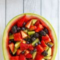 Liquored Up Watermelon Fruit Bowl