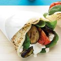 Grilled Eggplant Naan Wraps with Tahini-Yogurt[...]