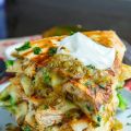 Chicken and Avocado Quesadillas