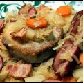 Sauerkraut Smothered With Pork Chops and Sausage