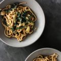 Whole Wheat Spaghetti with Sausage and Kale