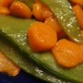 Glazed Carrots and Pea Pods
