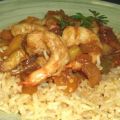 Gazpacho Shrimp Saute