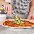 Galentine’s Day: Caesar Salad Pepperoni Pizza