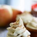 Apple Cider Cupcakes with Nutmeg Frosting