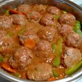 Spicy Peanut Butter Meatballs