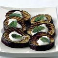 Grilled Eggplant with Lebneh