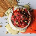 Baked Camembert with Roasted Strawberries
