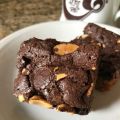 Gluten-Free Double Decker Peanut Butter Brownies