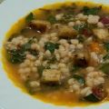 Haricot bean and Swiss chard soup Recipe
