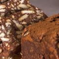 Chocolate Log without a mixer