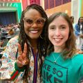 Y'all, I met Tabitha Brown!!