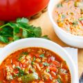 Italian Sausage Stuffed Pepper Soup