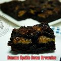 Banana Upside-Down Brownies
